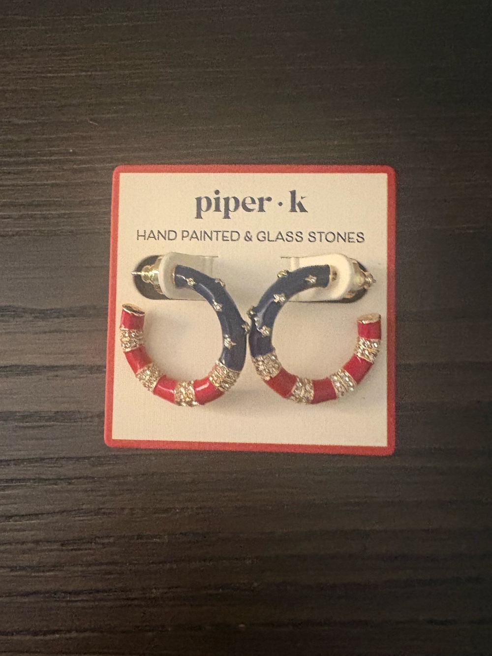 NEW Piper K Hoop Earrings